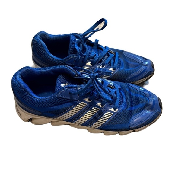 Adidas Adiprene Plus Power Blaze Sneakers Blue Sz 4 Youth - Picture 1 of 7